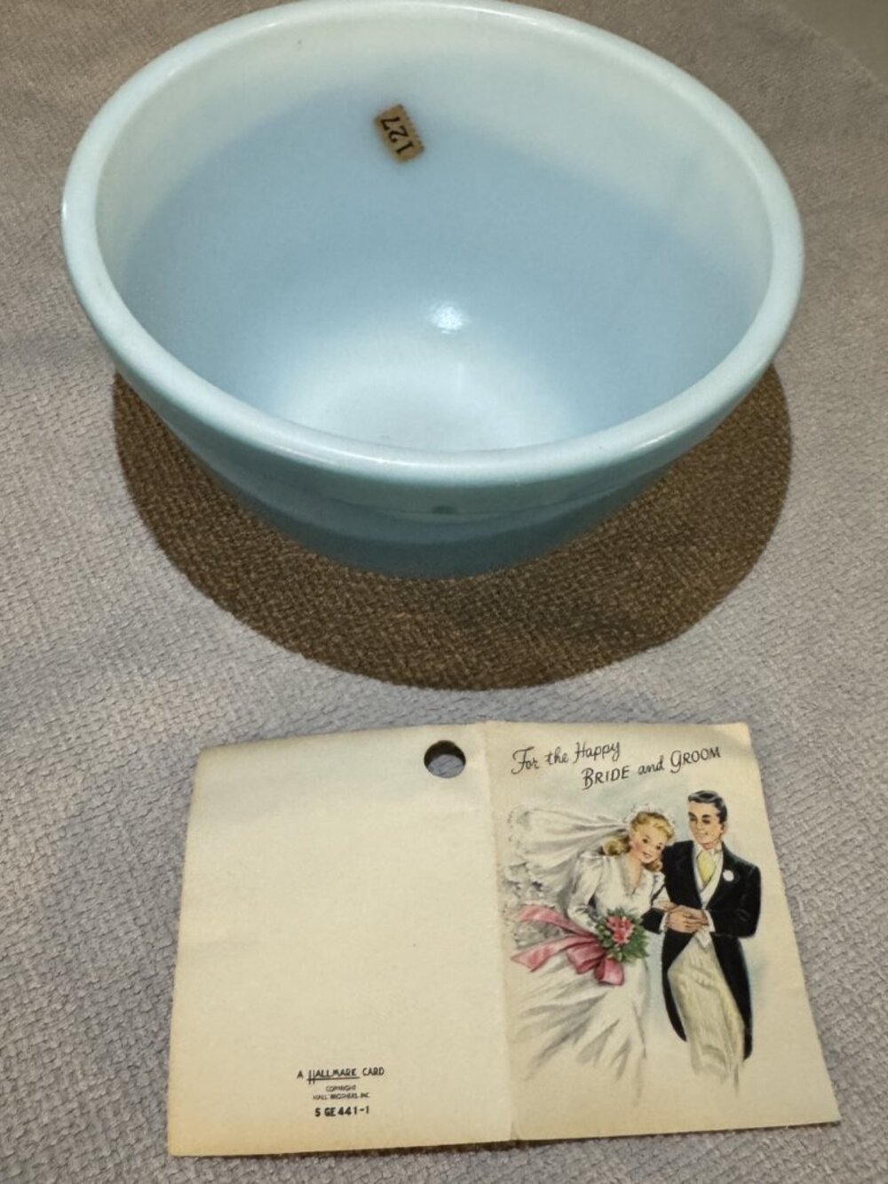 Vintage Pyrex Primary Colors 4 Bowl Set 1945-49 Rare Early Version - Picture 4 of 7